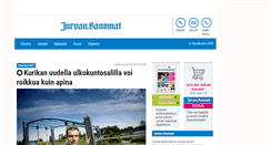 Desktop Screenshot of jurvansanomat.fi